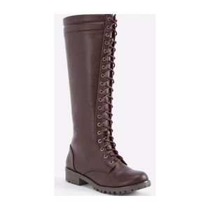 Brand New Cecily Lace-up Tall Boot